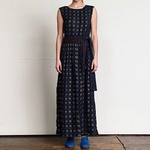 Ace & Jig Celestial Dress, Navy and Gold